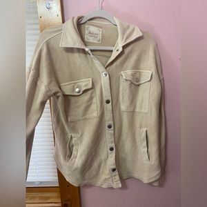 Altard State Tan shacket Size xs